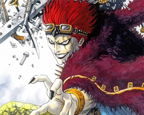 Eustass Kid paint by number