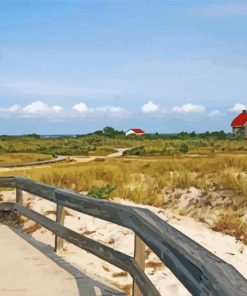 Fire Island Lighthouse paint by number