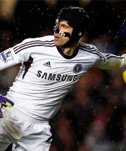 Goalkeeper Petr Cech paint by number