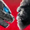 Godzilla Vs Kong Face paint by number