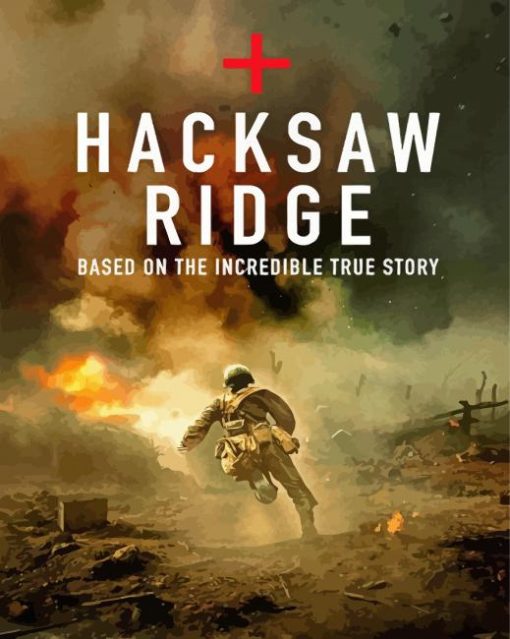 Hacksaw Ridge Poster paint by number