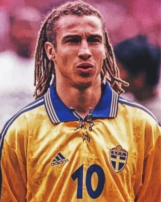 Henrik Larsson paint by number