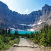 Iceberg Lake Montana paint by number