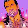 Illustration Scott Hall Razor Ramon paint by number