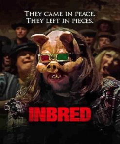 Inbred Movie Poster paint by number