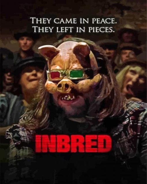 Inbred Movie Poster paint by number