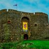 Ireland Carrickfergus Castle paint by number