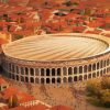 Italy Verona Colosseum Paint by number