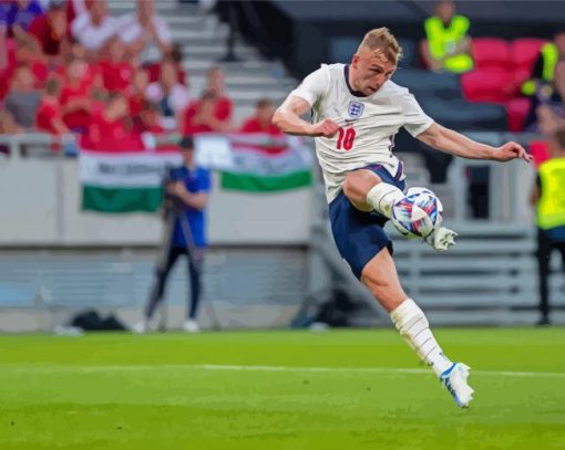 Jarrod Bowen Football Player paint by number