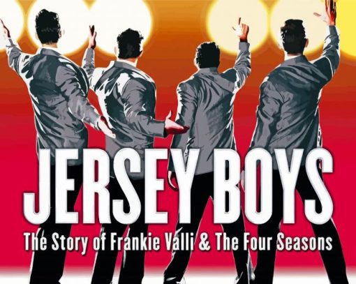 Jersey Boys Poster Paint by number