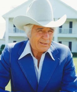 Jock Ewing Dallas paint by number