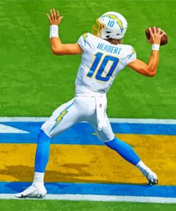 Justin Herbert Paint by number