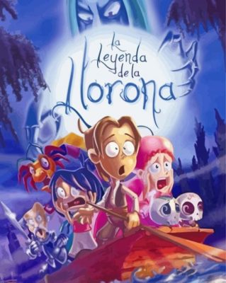 La Leyenda De La Llorona paint by number