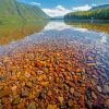 Lake McDonald Paint by number