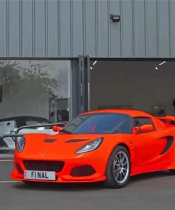 Lotus Elise Car paint by number