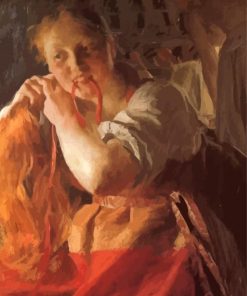 Margit By Anders Zorn paint by number