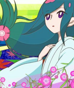 Nanami Yasuri Katanagatari Character Paint by number