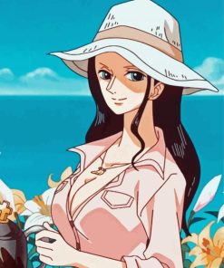 Nico Robin paint by number