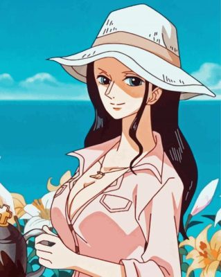 Nico Robin paint by number