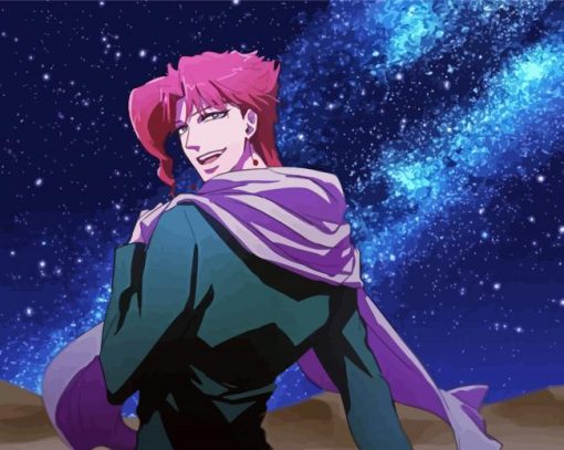 Noriaki Kakyoin paint by number