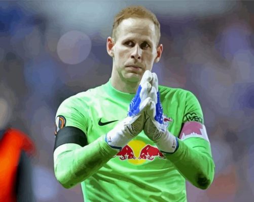 Peter Gulacsi Goalkeeper paint by number