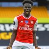 Professional Footballer Bukayo Saka paint by number