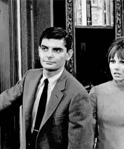 Richard Benjamin And Paula Prentiss paint by number