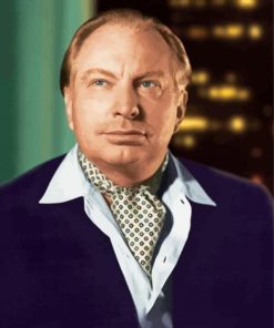 Ron Hubbard paint by number