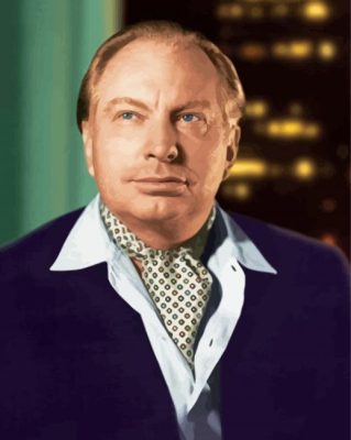 Ron Hubbard paint by number