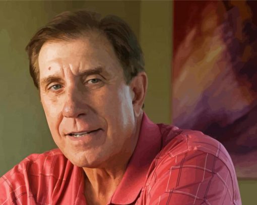 Rudy Tomjanovich paint by number