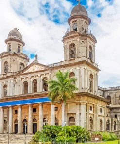 Santiago Of Managua Cathedral paint by numbers