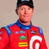 Scott Dixon paint by number