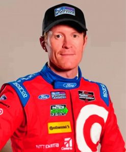 Scott Dixon paint by number