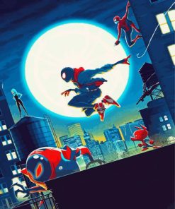 Spider Verse paint by number