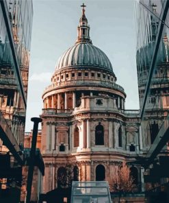 St Pauls Cathedral View paint by number