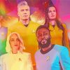 Star Trek Strange New Worlds Colorful Characters paint by number