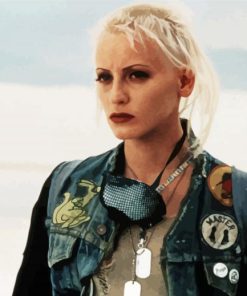 Tank Girl Lori Petty paint by number