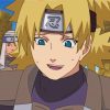 Temari From Naruto Anime paint by number