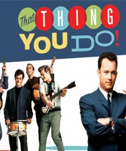 That Thing You Do Movie Poster paint by number