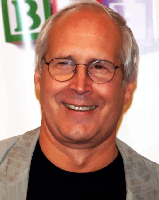 The American Chevy Chase paint by number