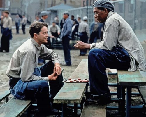 The Shawshank Redemption Characters Paint by number