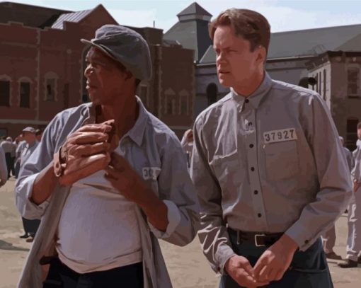 The Shawshank Redemption Movie paint by number