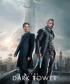 The Dark Tower Movie Poster paint by number