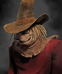 The Scarecrow paint by number