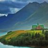 Waterton National Park Landscape paint by number