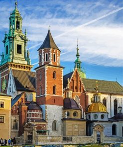 Wawel Royal Castle Building Paint by number