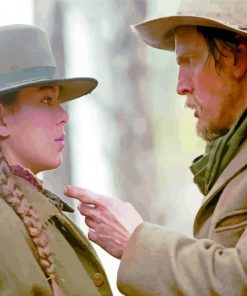 Western Film True Grit Paint by number