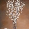 White Cherry Blossom In Glass paint by number