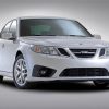 White Saab Car paint by number