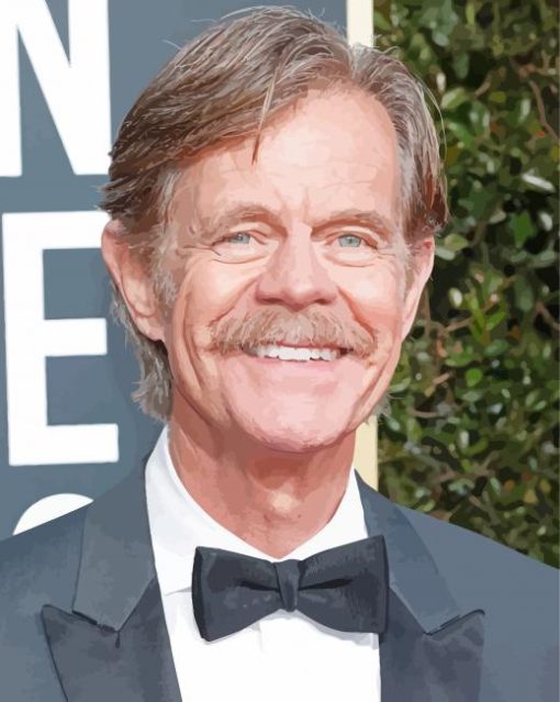 William H Macy Actor paint by number